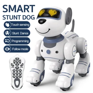 Funny RC Robot Electronic Dog Stunt Dog